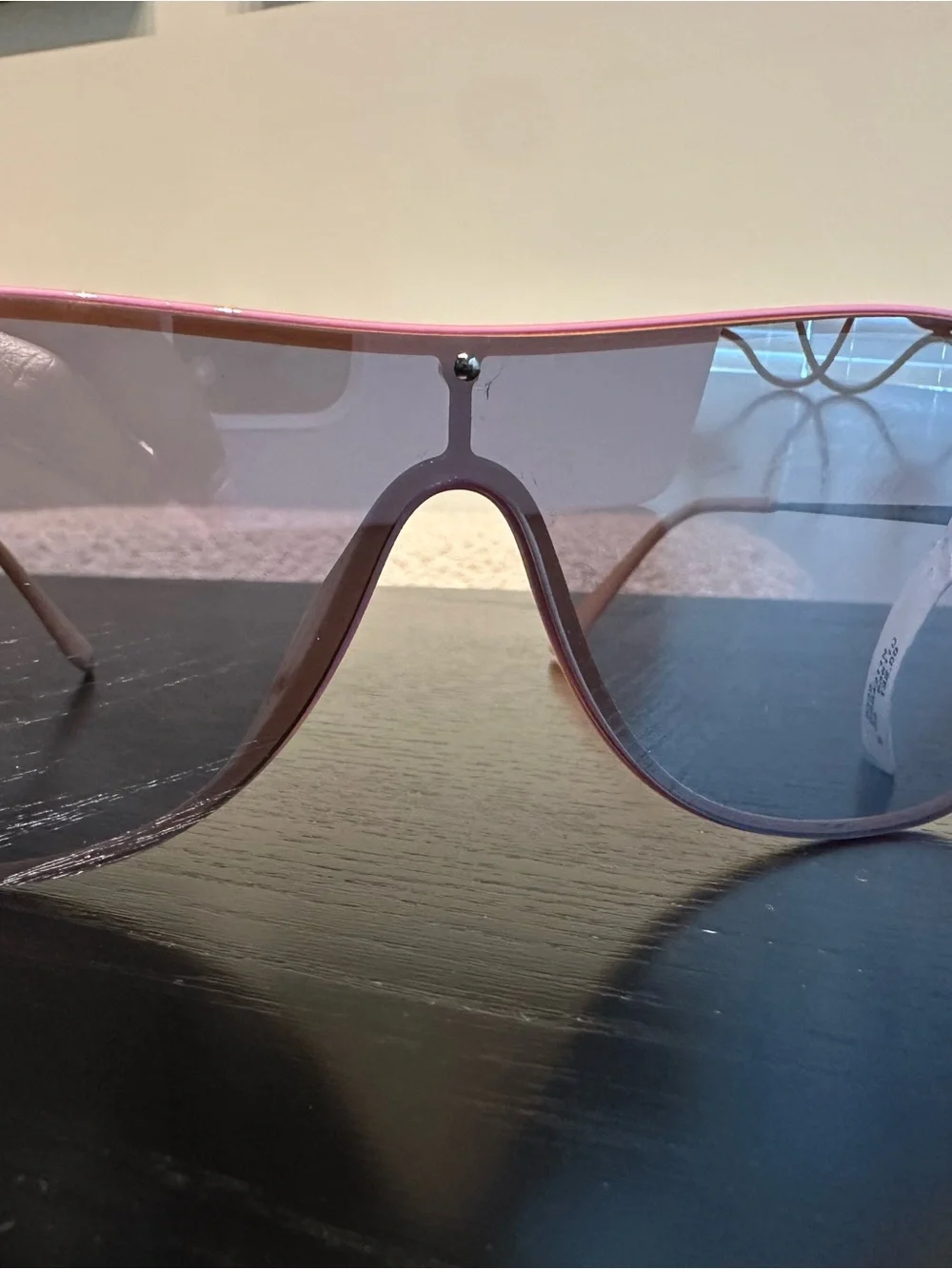 NWT Ray Ban RB4311N Mirrored Lens Shield Sunglasses - Unisex